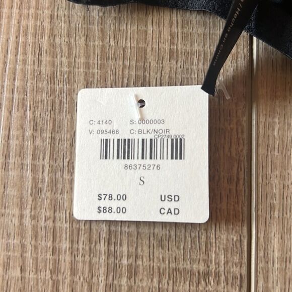 Anthropologie Monique Morin Black Lace Truncated Bustier Bra Top S - Picture 4 of 7